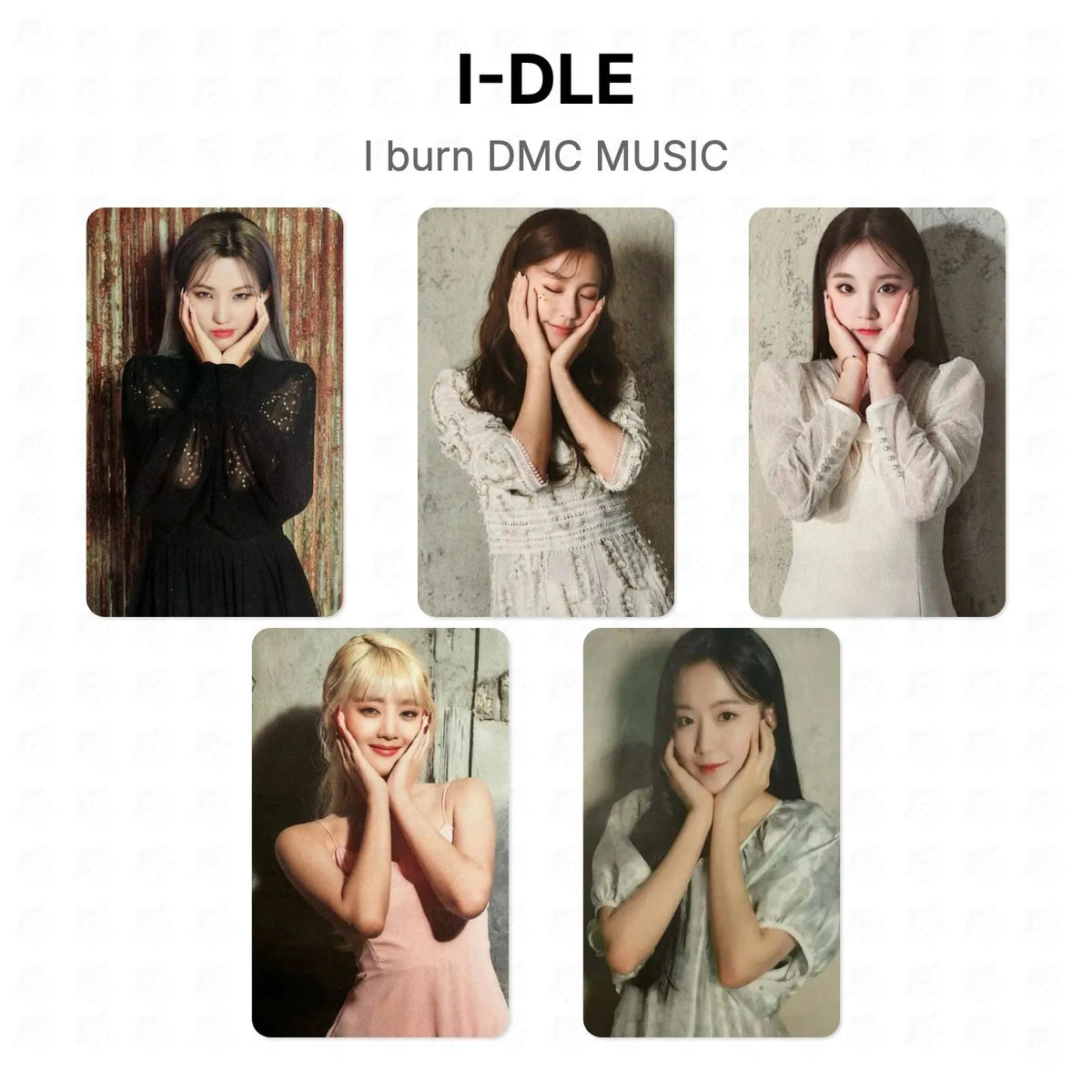 I-DLE I burn DMC MUSIC Official Photocard