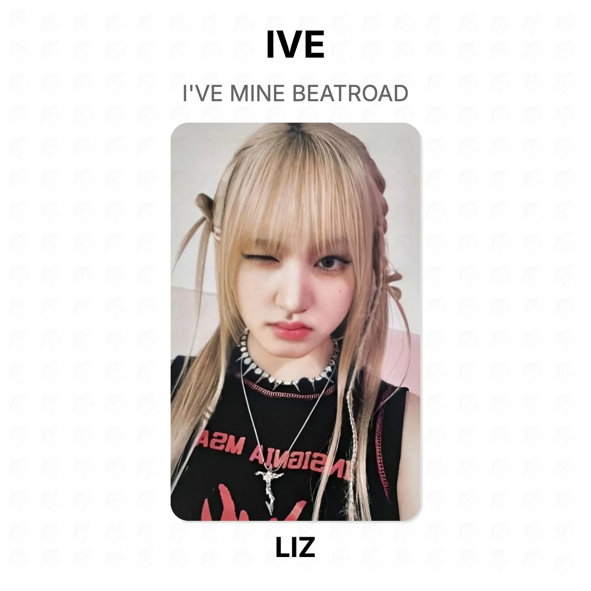 IVE I'VE MINE BEATROAD Official Photocard