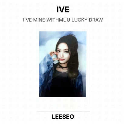 IVE I'VE MINE WITHMUU LUCKY DRAW Official Photocard