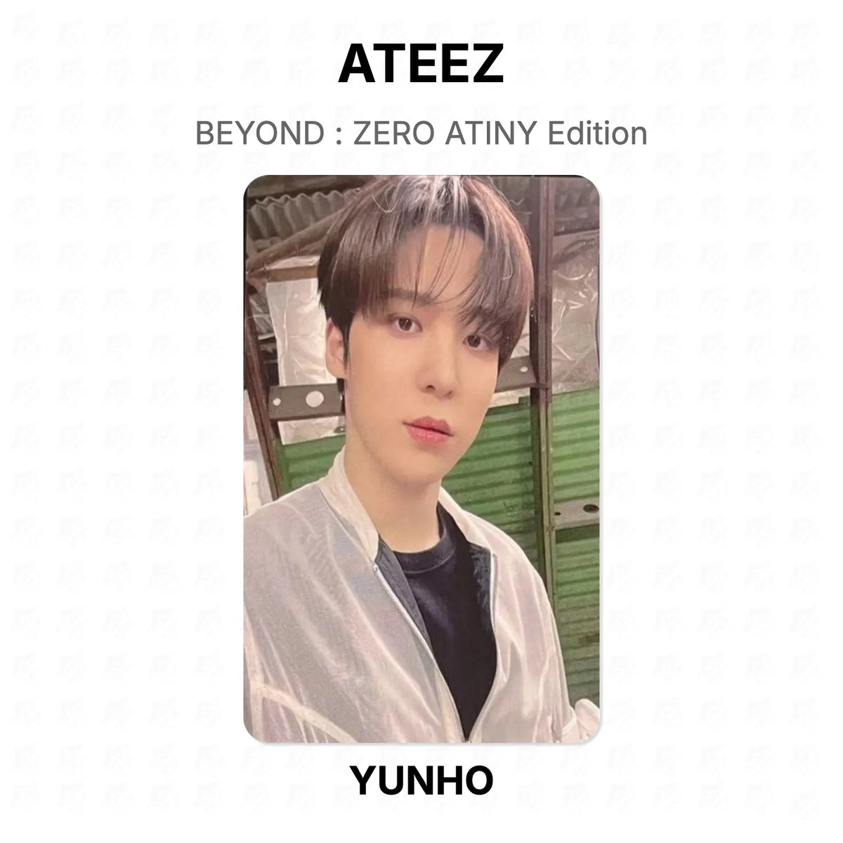 ATEEZ BEYOND : ZERO ATINY Edition Official Photocard
