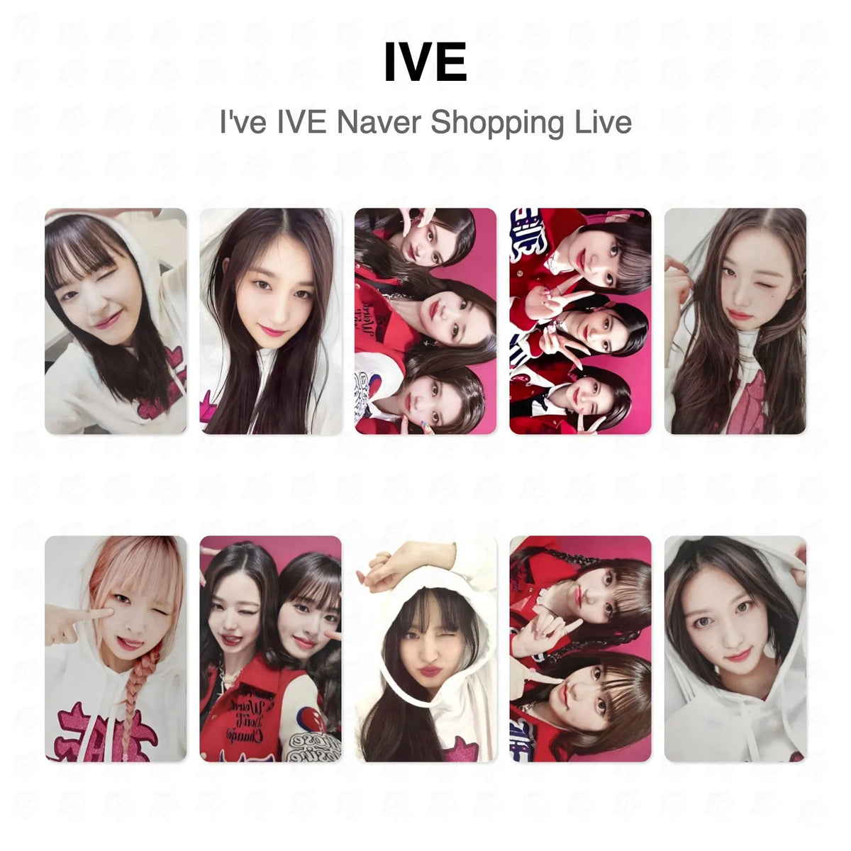 IVE I've IVE Naver Shopping Live Official Photocard