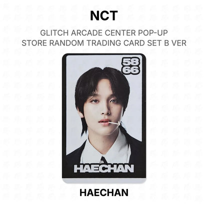 NCT GLITCH ARCADE CENTER POP-UP STORE RANDOM TRADING CARD SET B VER Official Photocard