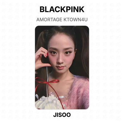 BLACKPINK AMORTAGE KTOWN4U Official Photocard