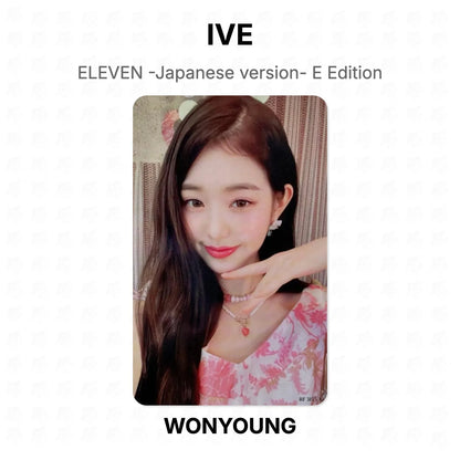 IVE ELEVEN -Japanese version- E Edition Official Photocard