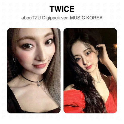 TWICE abouTZU Digipack ver. MUSIC KOREA Official Photocard