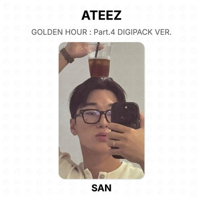 ATEEZ GOLDEN HOUR : Part.4 DIGIPACK VER. Official Photocard