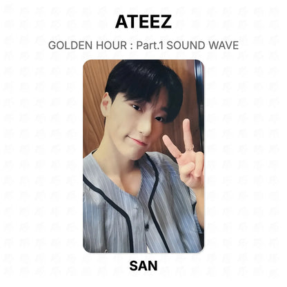 ATEEZ GOLDEN HOUR : Part.1 SOUND WAVE Official Photocard