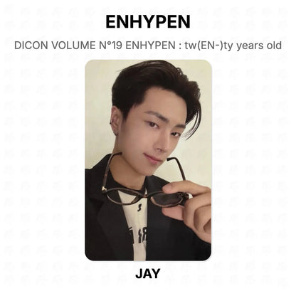 ENHYPEN DICON VOLUME N°19 ENHYPEN : tw(EN-)ty years old Official Photocard