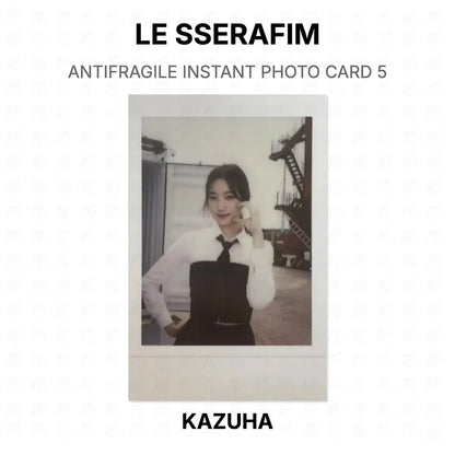 LE SSERAFIM ANTIFRAGILE INSTANT PHOTO CARD 5 Official Photocard