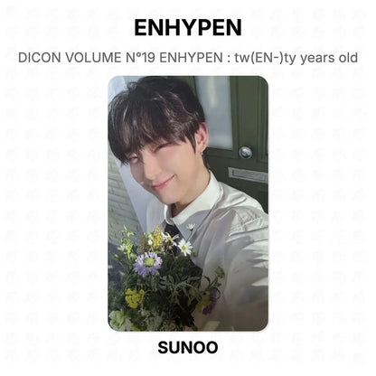 ENHYPEN DICON VOLUME N°19 ENHYPEN : tw(EN-)ty years old Official Photocard