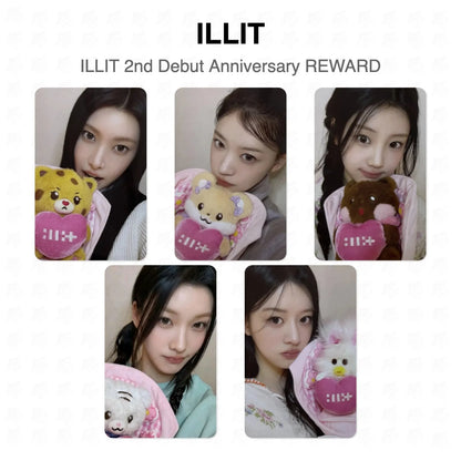 ILLIT 2nd Debut Anniversary REWARD Official Photocard