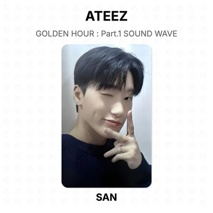 ATEEZ GOLDEN HOUR : Part.1 SOUND WAVE Official Photocard