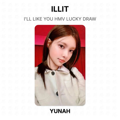 ILLIT I'LL LIKE YOU HMV LUCKY DRAW Official Photocard