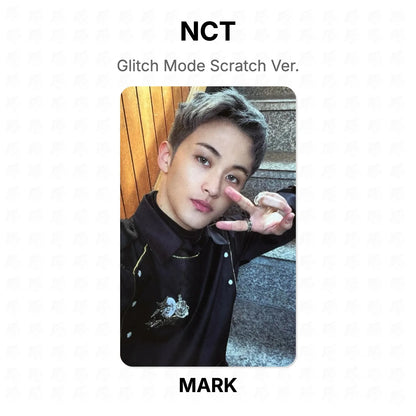 NCT Glitch Mode Scratch Ver. Official Photocard