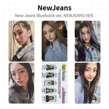 NewJeans New Jeans Bluebook ver. NEWJEANS VER. Official Photocard