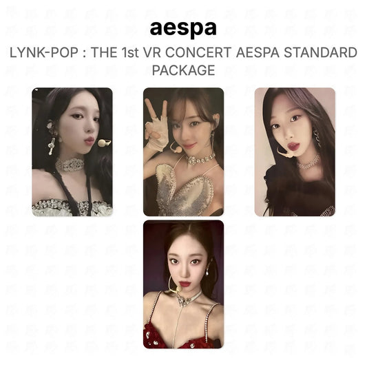 aespa LYNK-POP : THE 1st VR CONCERT AESPA STANDARD PACKAGE Official Photocard
