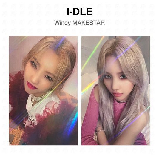 I-DLE Windy MAKESTAR Official Photocard
