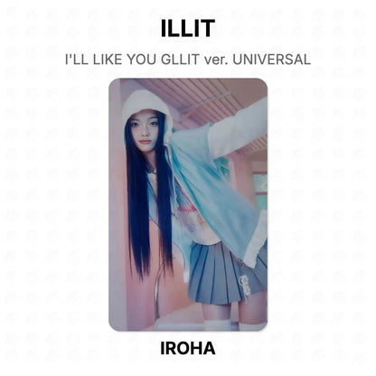 ILLIT I'LL LIKE YOU GLLIT ver. UNIVERSAL Official Photocard