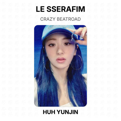 LE SSERAFIM CRAZY BEATROAD Official Photocard