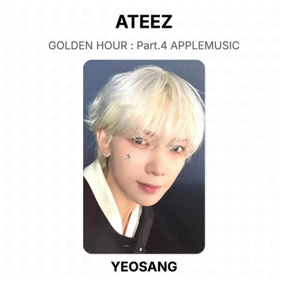 ATEEZ GOLDEN HOUR : Part.4 APPLEMUSIC Official Photocard