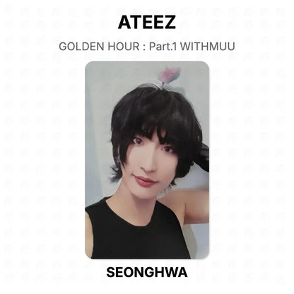 ATEEZ GOLDEN HOUR : Part.1 WITHMUU Official Photocard
