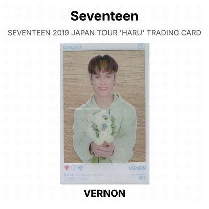 Seventeen 2019 JAPAN TOUR 'HARU' TRADING CARD Official Photocard