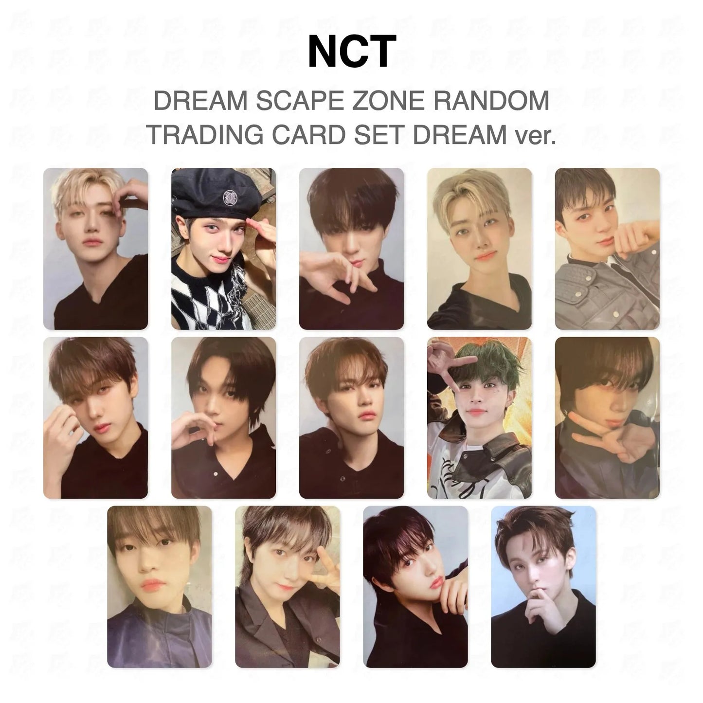 NCT DREAM SCAPE ZONE RANDOM TRADING CARD SET DREAM ver. Official Photocard