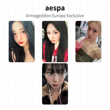 aespa Armageddon Europe Exclusive Official Photocard