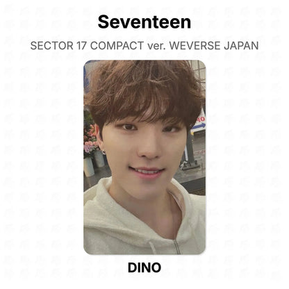 Seventeen SECTOR 17 COMPACT ver. WEVERSE JAPAN Official Photocard