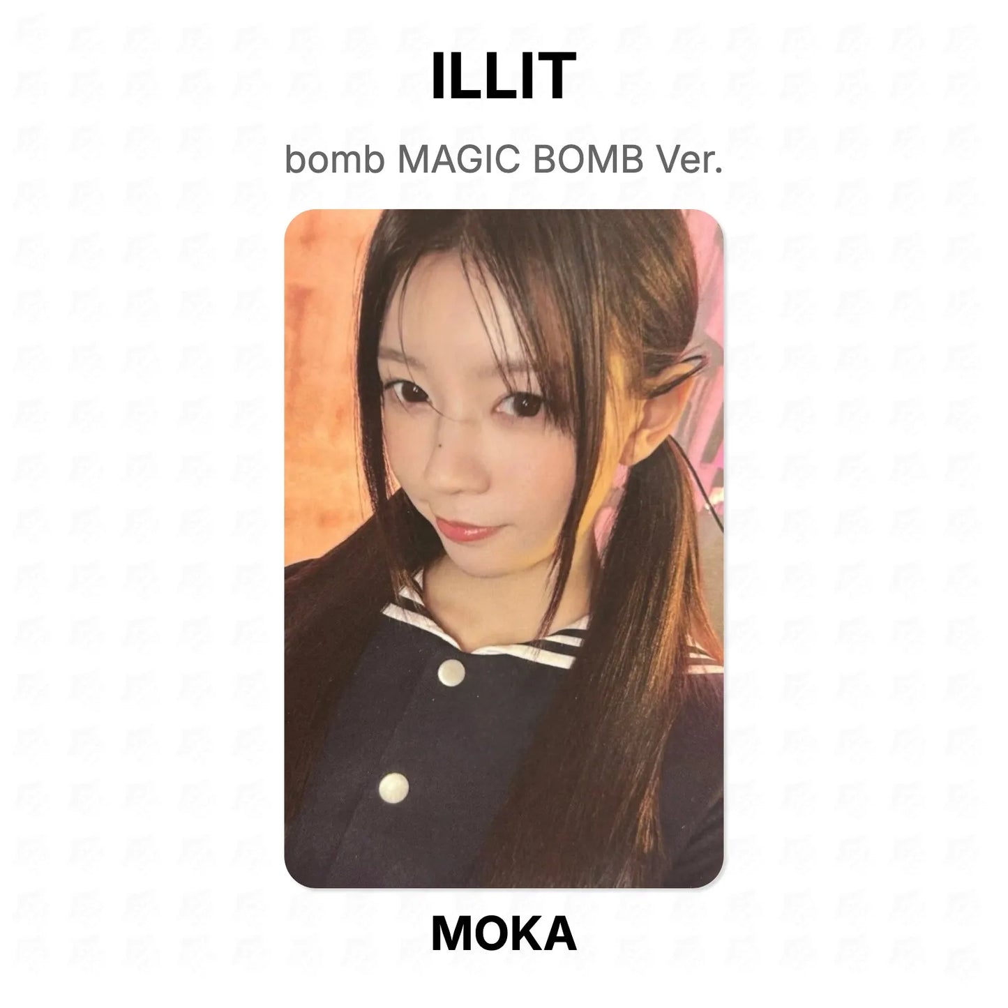 ILLIT bomb MAGIC BOMB Ver. Official Photocard
