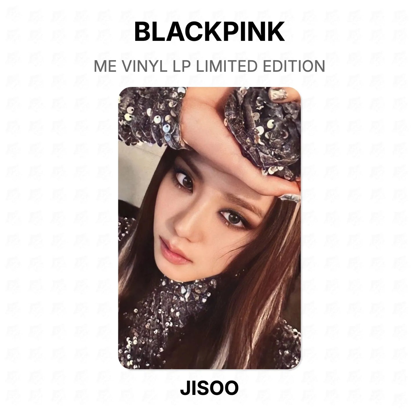 BLACKPINK ME VINYL LP LIMITED EDITION Official Photocard