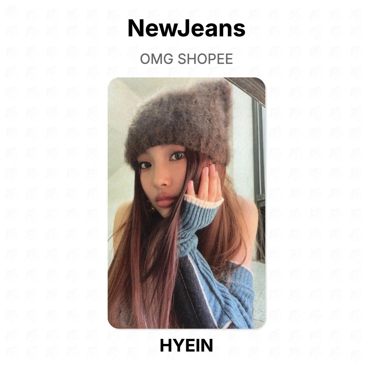 NewJeans OMG SHOPEE Official Photocard