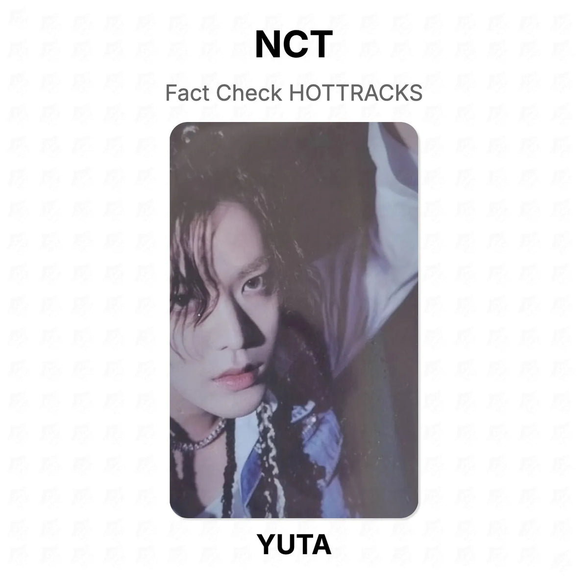 NCT Fact Check HOTTRACKS Official Photocard