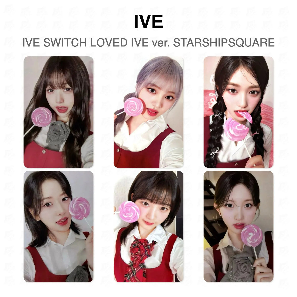 IVE SWITCH LOVED IVE ver. STARSHIPSQUARE Official Photocard