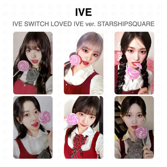 IVE SWITCH LOVED IVE ver. STARSHIPSQUARE Official Photocard