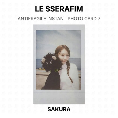 LE SSERAFIM ANTIFRAGILE INSTANT PHOTO CARD 7 Official Photocard