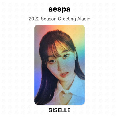 aespa 2022 Season Greeting Aladin Official Photocard