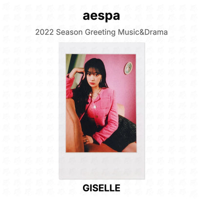 aespa 2022 Season Greeting Music&Drama Official Photocard