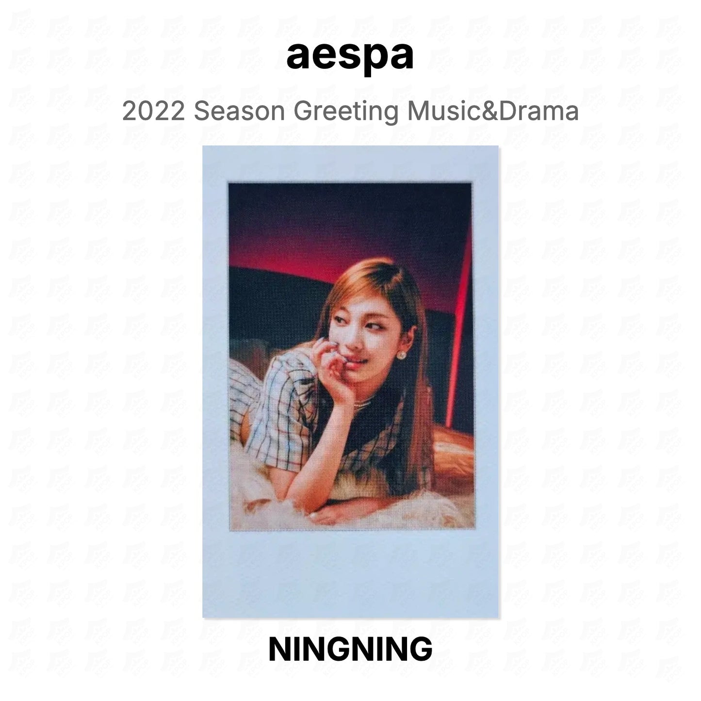 aespa 2022 Season Greeting Music&Drama Official Photocard