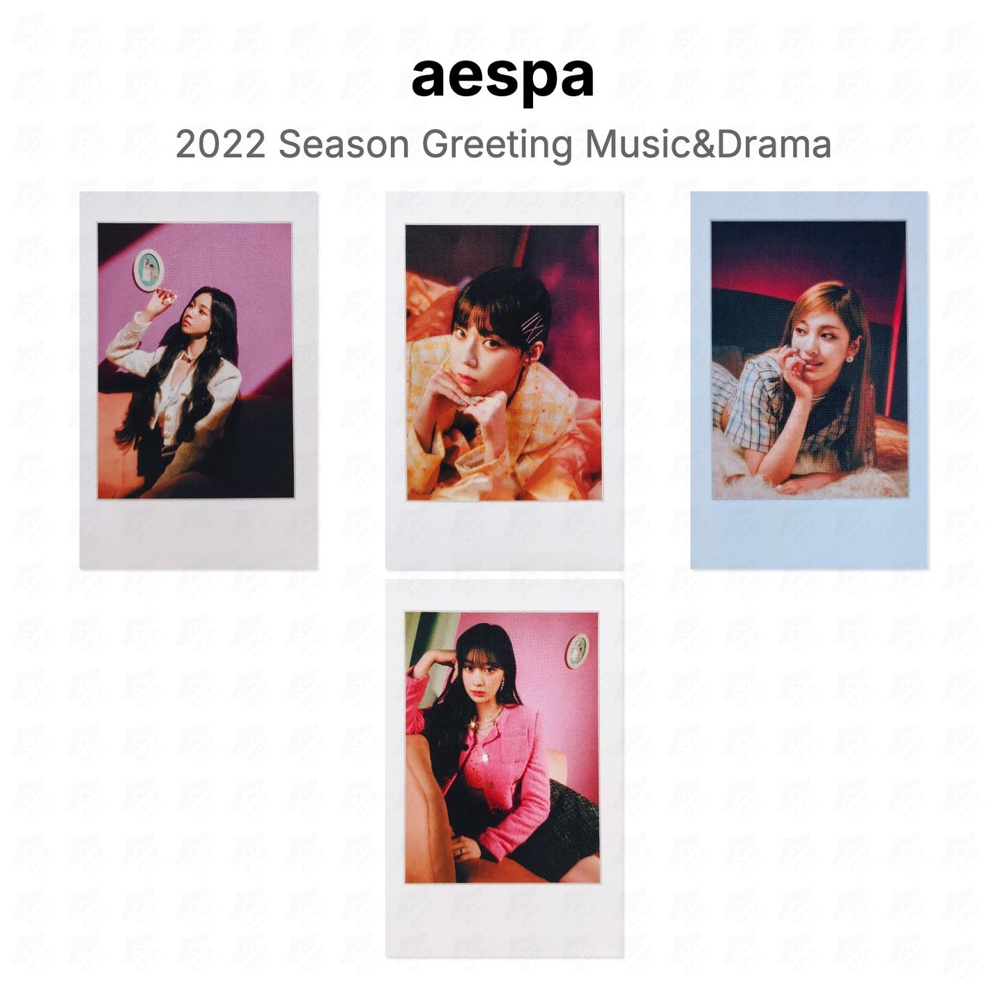 aespa 2022 Season Greeting Music&Drama Official Photocard