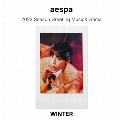aespa 2022 Season Greeting Music&Drama Official Photocard