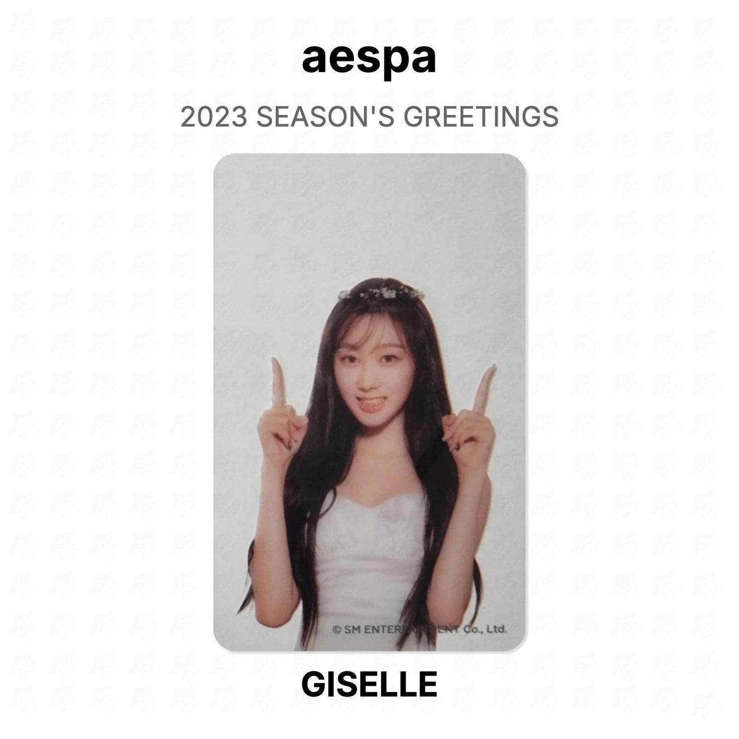 aespa 2023 SEASON'S GREETINGS Official Photocard