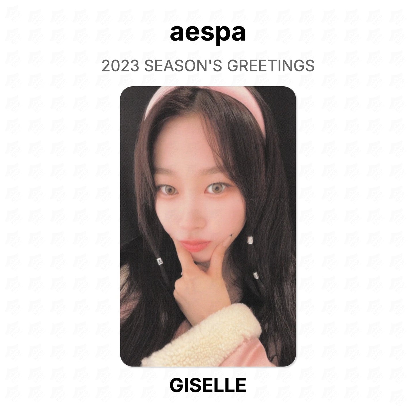 aespa 2023 SEASON'S GREETINGS Official Photocard