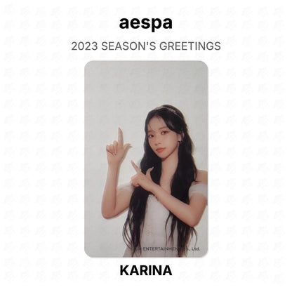 aespa 2023 SEASON'S GREETINGS Official Photocard