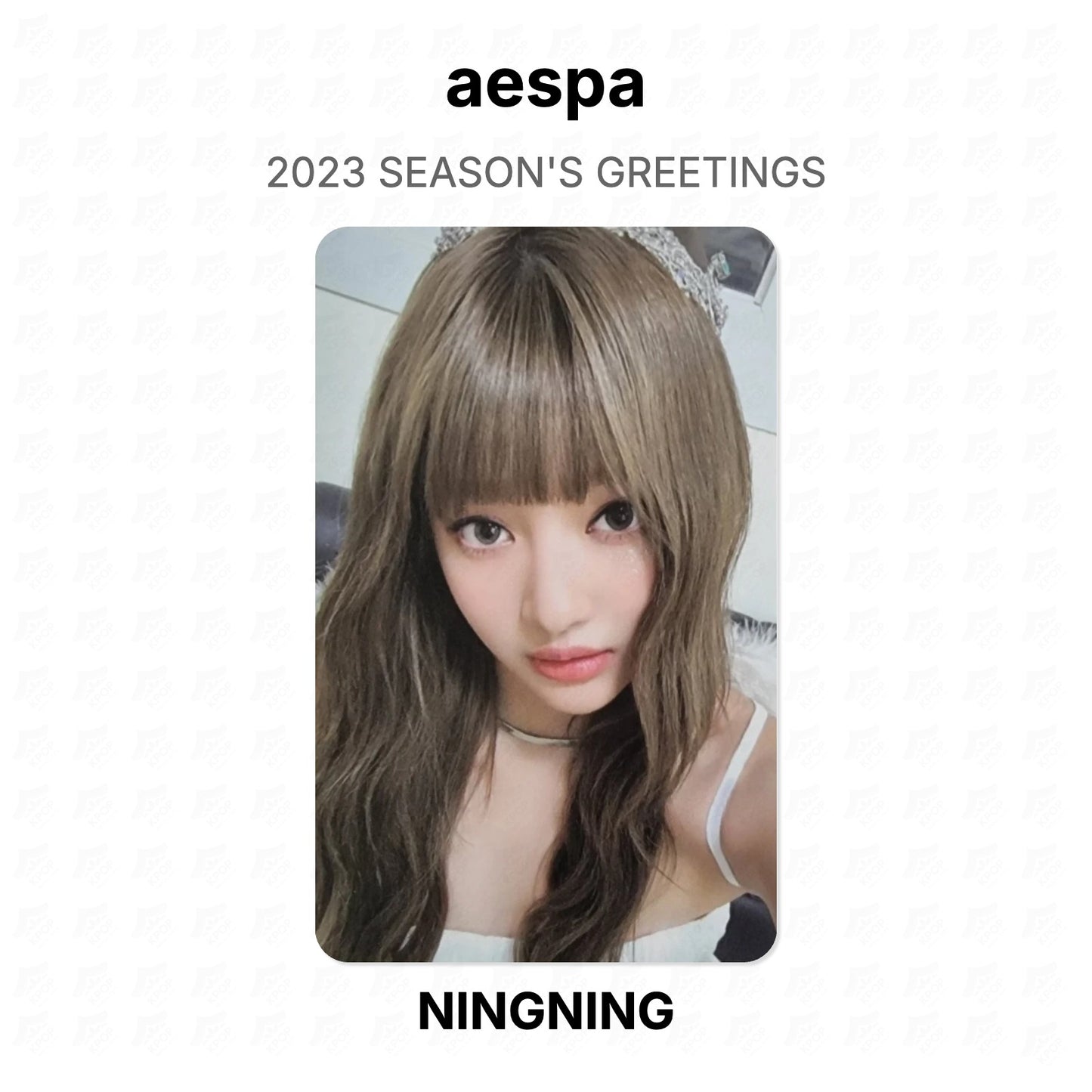 aespa 2023 SEASON'S GREETINGS Official Photocard