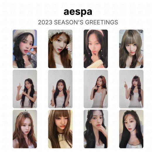 aespa 2023 SEASON'S GREETINGS Official Photocard