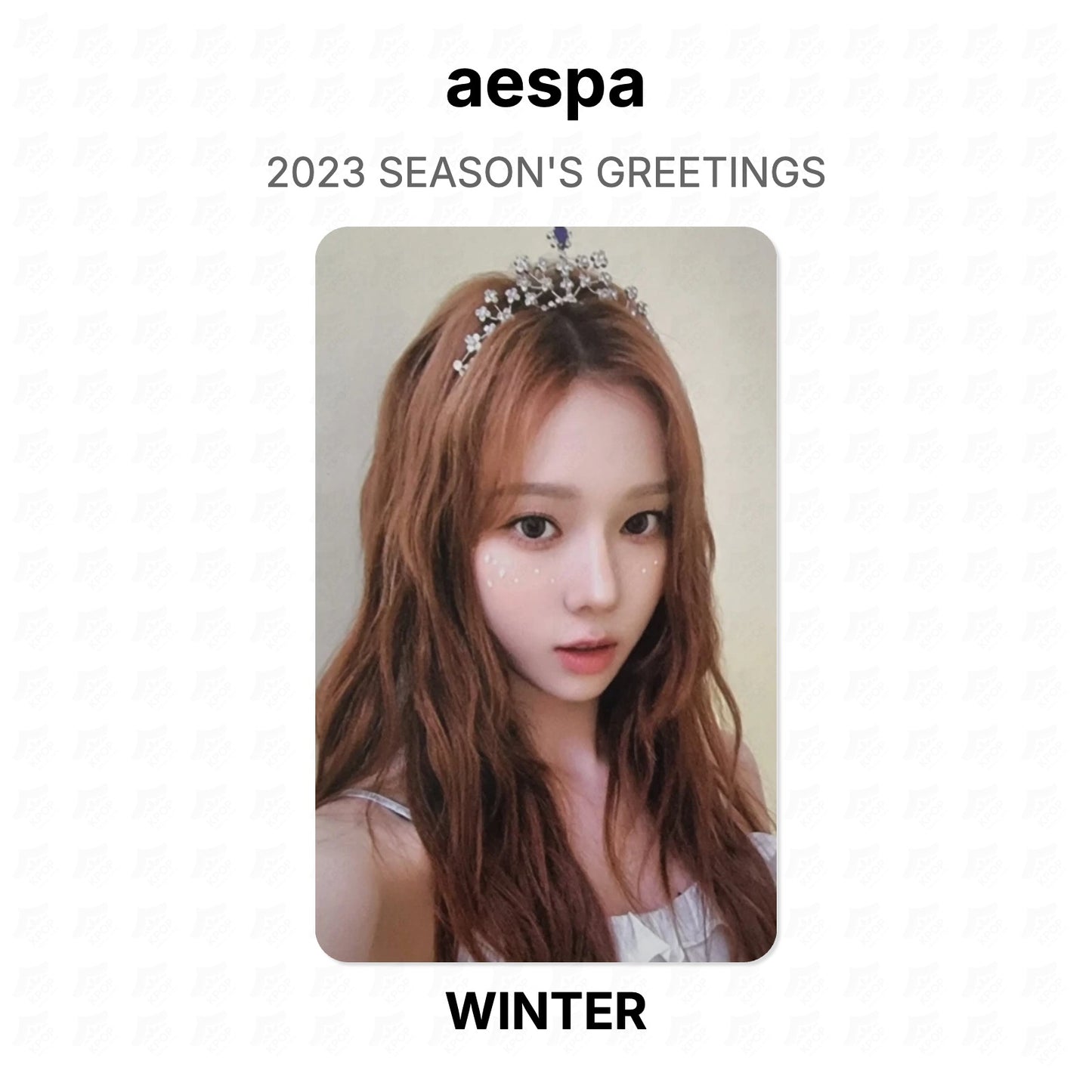 aespa 2023 SEASON'S GREETINGS Official Photocard