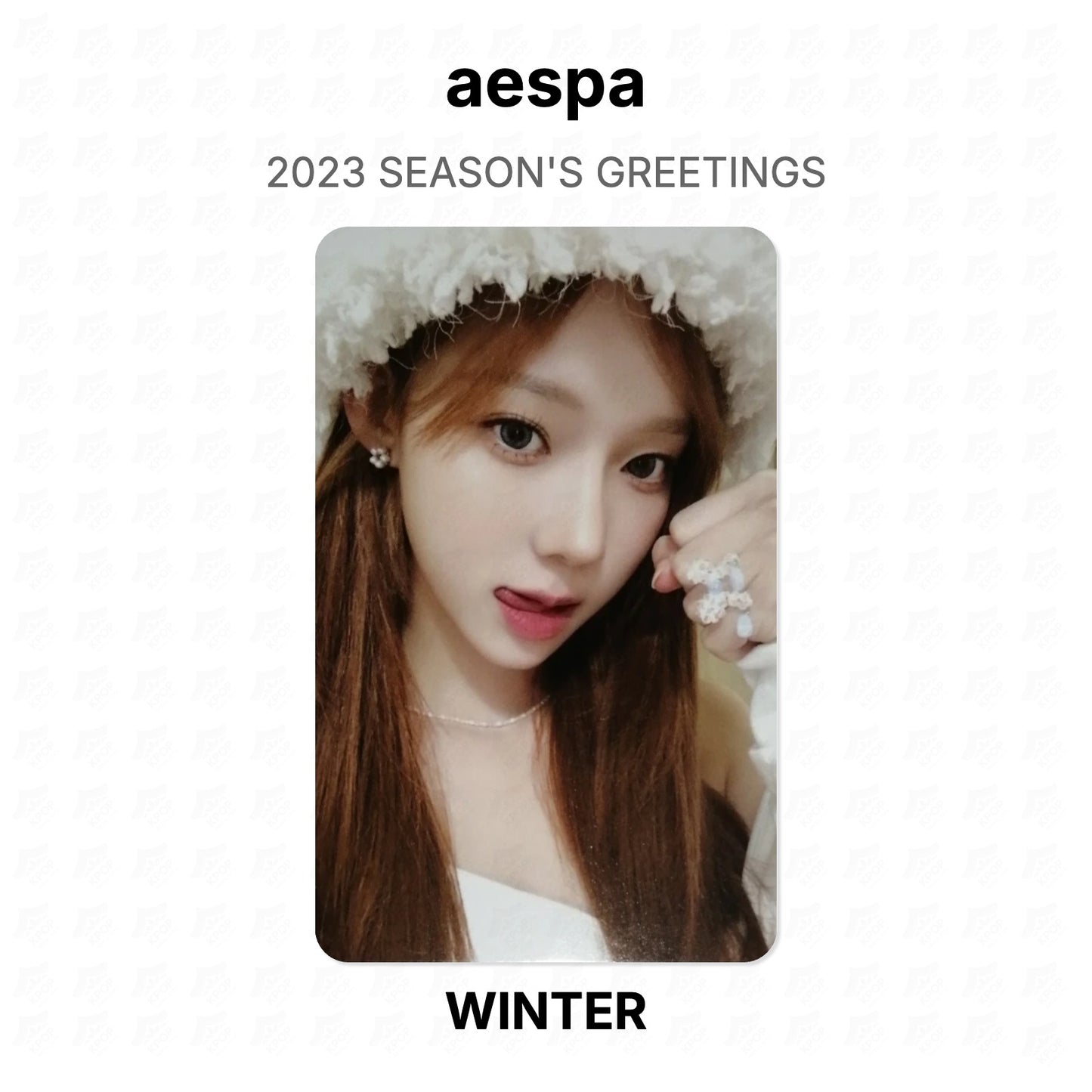 aespa 2023 SEASON'S GREETINGS Official Photocard