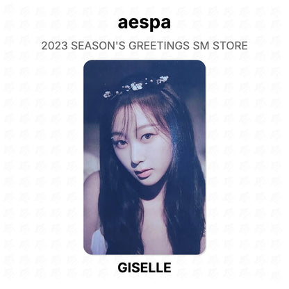 aespa 2023 SEASON'S GREETINGS SM STORE Official Photocard