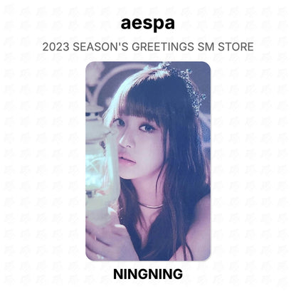 aespa 2023 SEASON'S GREETINGS SM STORE Official Photocard